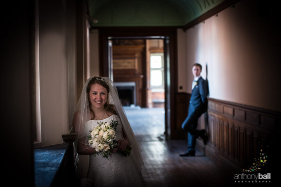 Monmouth Rolls of Monmouth secret corridors make a great backdrop for the wedding photographs